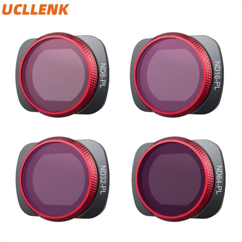 POCKET 2 Lens Filter UV CPL VND Adjustable ND8/16/32/64 NDPL Filter Kit for DJI Osmo Pocket/Pocket 2 Camera Gimbal Accessories
