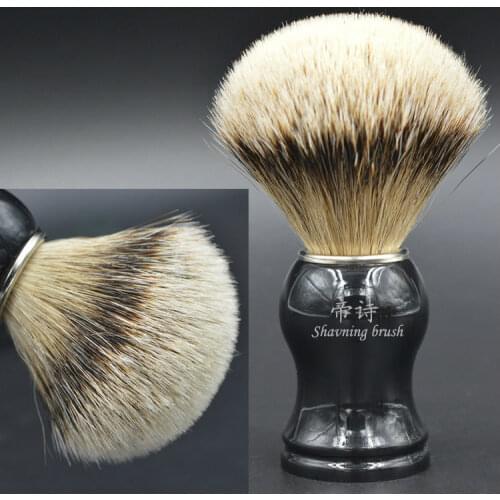 Silvertip badger hair shaving brush hand-crafted shave brush mens grooming kit