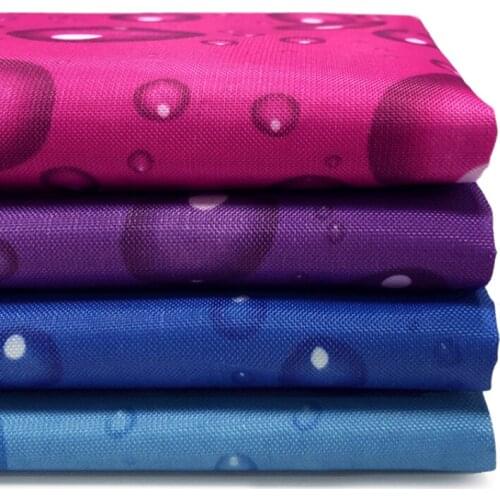 Width 59'' 300D Silver Coated Waterproof Sunscreen Oxford Fabric By The Yard For Umbrella Tent Cover Material