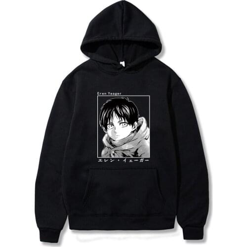 Funny Japan Anime Attack On Titan Hooded Sweatshirt Women Men Fashion Cartoon Shingeki No Kyojin Harajuku Hoodies Pullover Tops
