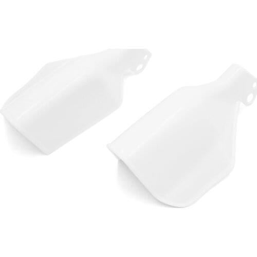Uxcell Pair White Motorcycle Handlebar Brush Bar Hand Guard Handguard for Yamaha