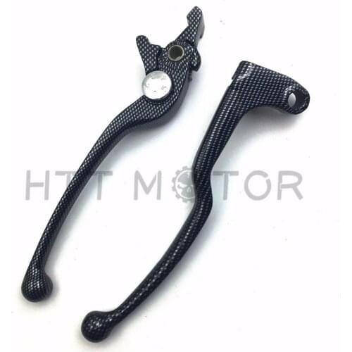 Aftermarket free shipping motorcycle parts Brake Clutch Hand Lever Fit for Yamaha YZF R1 R6 R6S FZ1 FZS1000 CARBON FIBER
