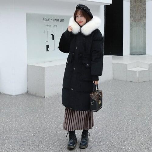 Women plus size white duck coat winter female Korean down jacket chaqueta Mujer yy1260