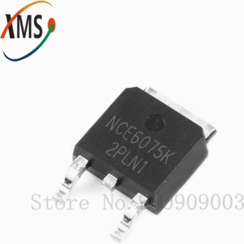 10pcs NCE6075K TO252 NCE6075 TO-252 6075K MOSFET-N 60V 75A
