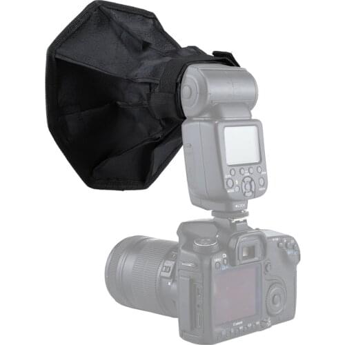 20cm Photo Studio Softbox Diffuser Mini Folding Portable Flash Light Reflector for Photography Video Shooting Studio Strobe