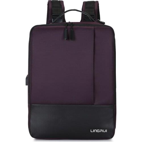 New Style Business Backpack Casual Computer Bag Multi-functional Men Anti-Theft Travel Bags Lock Laptop USB Charging Pack
