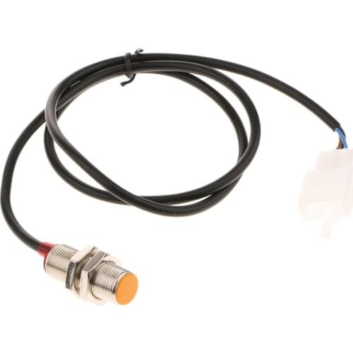 1 Piece Digital Odometer Sensor Cable W/ Magnet Motorcycle for Motorbike Speedometer Tachometer 78 cm