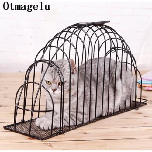 Pet Dog Cat Cage Cover Cat Limit Crate House For Preventing Scratch Bite Holder To Help Bathe Dry Injecting Pet Accessories Cage