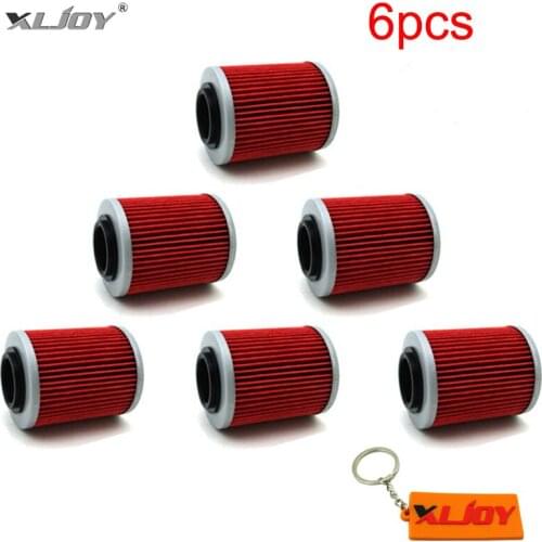 XLJOY 6x Oil Filter For Commander 1000 800R CAN-AM Maverick Max 1000R X Outlander 1000 800R 800 650 500 400