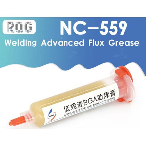 NC-559-ASM BGA PCB No-Clean Solder Paste Welding Advanced Oil Flux Grease 10cc Soldering Repair for DIY Electronic modules