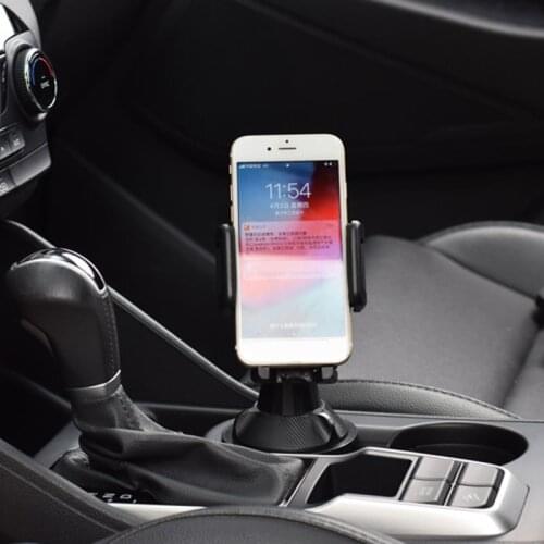 New Universal 360 Degree Adjustable Car Phone Mount Gooseneck Cup Holder Stand Cradle for -Samsung Cell Phone GPS