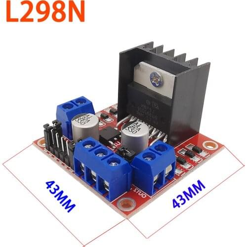 1pcs L298N driver board module L298 stepper motor smart car robot breadboard peltier High Power DC Motor Driver