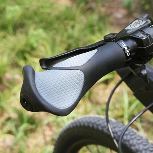 Hot AD-Cxwxc Ergonomic Mountain Bike Grips Rubber Bicycle Grips Integrated Cycling Handlebar Casing Sheath Shock Absorption for
