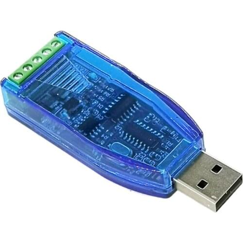Industrial Grade USB to RS485 Communication Module Converter Serial Port Line Converter TVS Protection