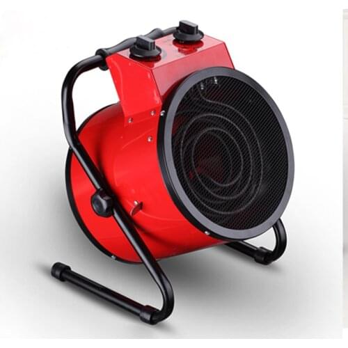 Industrial Warm Air Blower Air Heater High-power Household Thermostat Heaters Fan Heater Steam Electric Room Heater 3KW/5KW