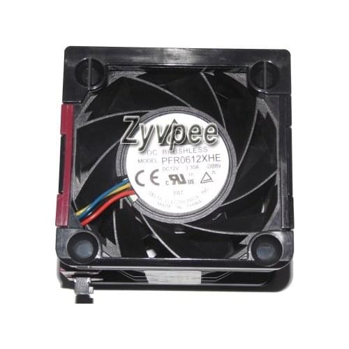 60X60X38MM PFR0612XHE 12V 3.3A 4Wires 6CM Replace with Spare ASSY,Fan Module HP 654577-033 DL380P Gen8 66252-001 Server Fan