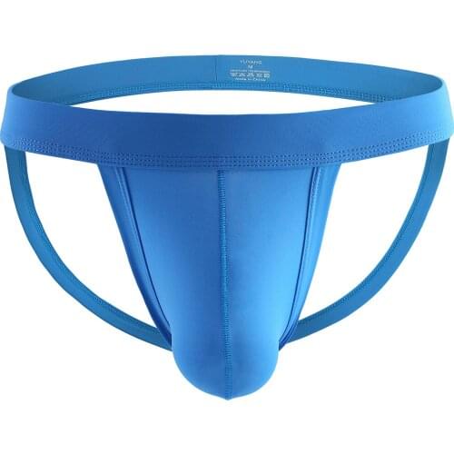Mens Jockstrap Sissy Gay Mens Sexy Briefs Underwear Men G-string Thong Tanga Exotic Solid Panties Underwear Backless Jockstraps