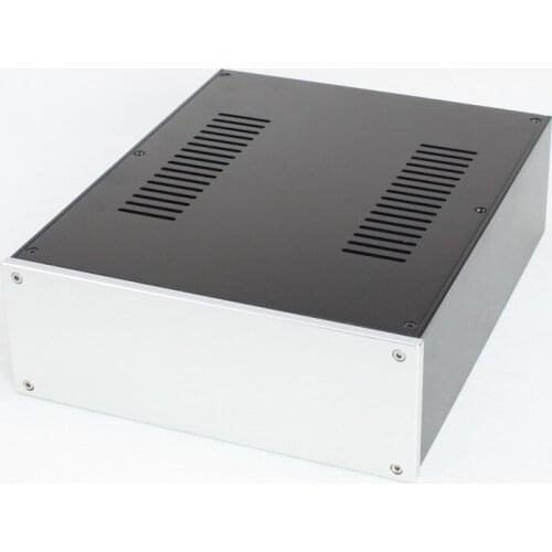 WA106 Aluminum enclosure Preamp chassis Power amplifier case/box size 380*250*92mm