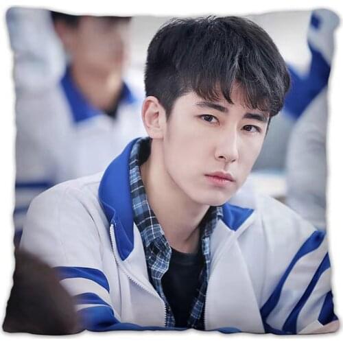 Xu Weizhou Pillowcase Star Photo Poster Cushion Cover surrounding Souvenir Throw Pillow Cov Forro De Cojines Decor Para Sofa