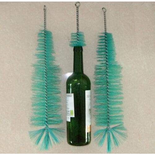 1pcs 44cm New Nylon Baby Feeder Wine Bottle Brush Cup Glass Pipe Washing Cleaner Tool
