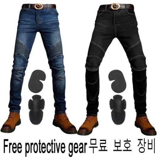 2021 Old cow jeans Leisure Mens motorcycle jeans pants of locomotive riding a motorcycle pants Biker Pants Denim Trousers S- 5XL