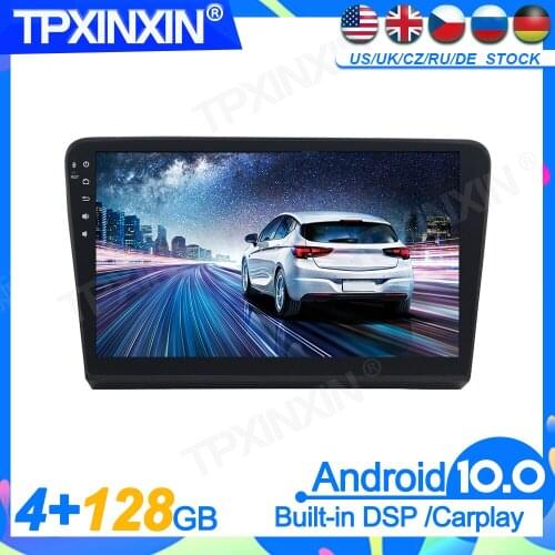 4+128GB Android 10 For VW BORA 2013+ Head Unit Car Multimedia Player Auto Radio Tape Recorder GPS Navigation DSP IPS 2Din