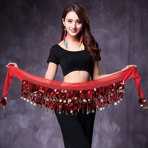 Belly Dance Coin Waist Chain Coins Belly Dance Waist Chain Hip Scarf Bellydance Belt