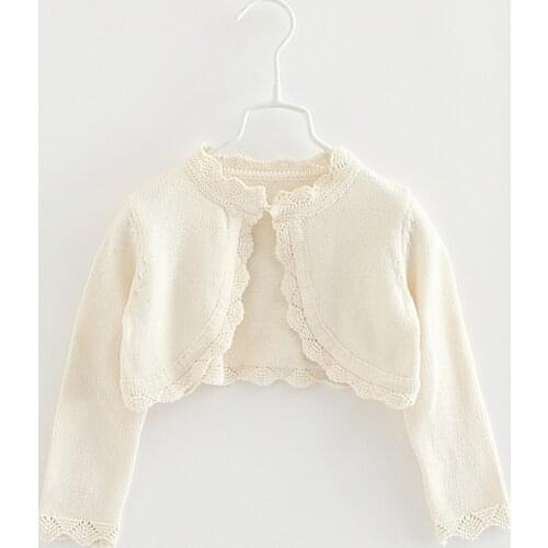 Children Clothes 2021 Spring Autumn Long Sleeve Air-conditioned Sweater Knit Cardigan Baby Clothing Girls Shawl Kid Jacket 1-10Y