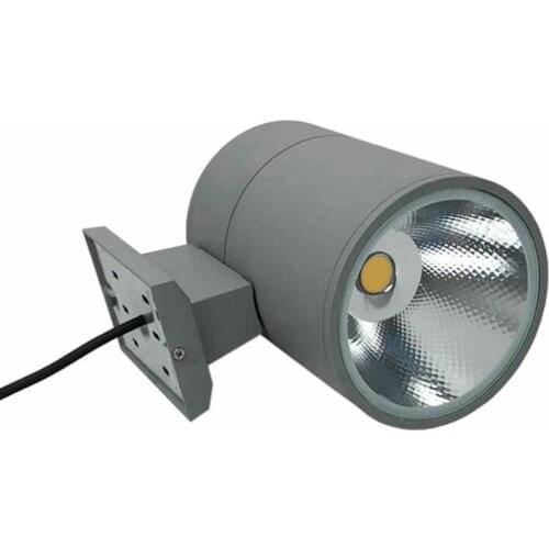 IP65 Single head 15W COB LED Wall Lamps AC85V-265V Aluminum Decorate Wall Sconce bedroom LED Wall Light