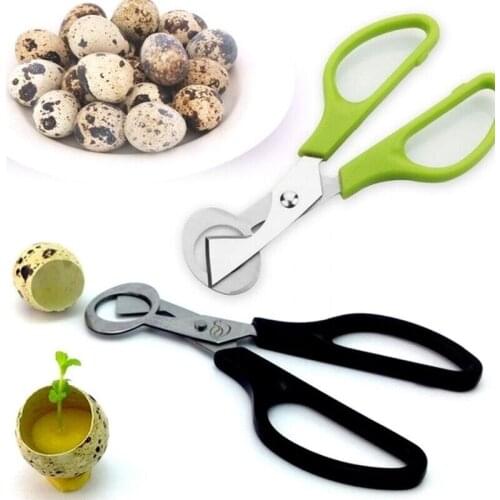 Kitchen Useful Quail Egg Shells Scissors Cracker Opener Cigar Cutter Home Stainless Steel Egg Blade Scissor Clipper