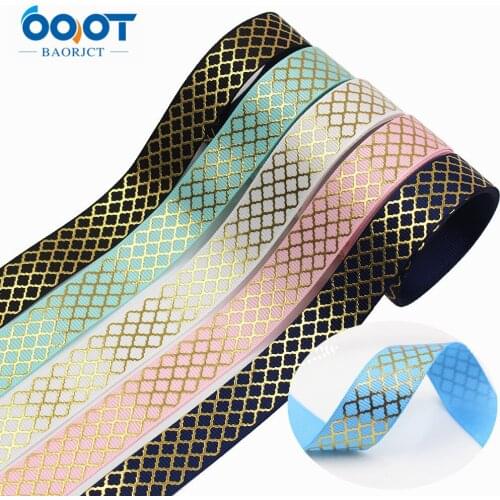 L-20919-1043 20mm 10yards bronzing geometry ribbons,wedding party decoration materials,DIY Handmade gift packaging materials