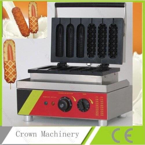 Hot dog waffle maker;Corn hot dog stick machine