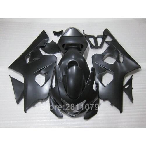 Motorcycle fairing kit for Suzuki SRAD GSXR600 04 05 GSXR 600 750 2004 2005 matte black fairings set TI17