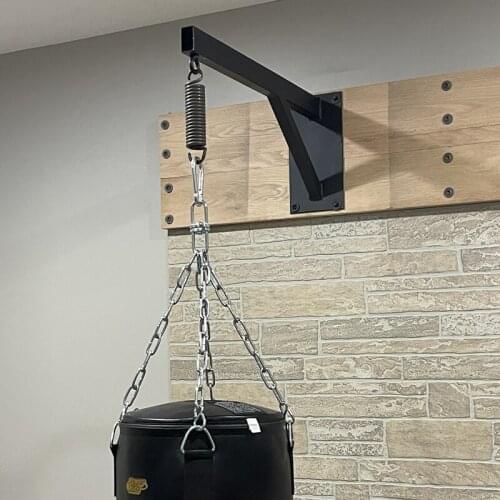 Wall Mount Punching Bag Bracket Heavy Sandbag Steel Hanger Heavy Duty Boxing Bags Frame Fitness 30/40/50/60cm Stand