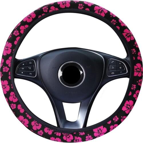 New Car Steering Wheel Cover Neoprene Without Inner Ring Elastic Elastic Band 37-38 CM 14.5 "-15" Braid on Hand Bar Protector