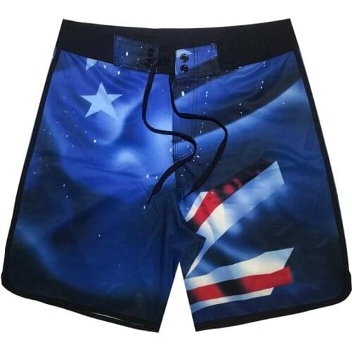 Casual mens sports pants summer 2021 surfing quick dry beach pants loose casual plus size five short mens pants