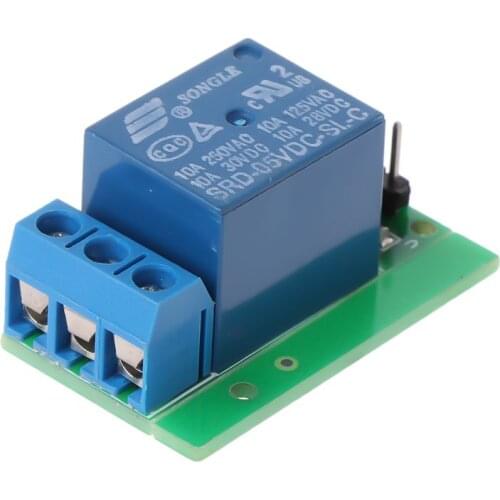 IO25A01 5V Flip-Flop Latch Relay Module Bistable Self-locking Switch Low Pulse Trigger Board New
