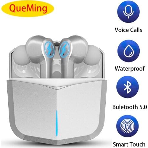 TWS02 Wireless Earphones Music Bluetooth Wireless Headphones Gaming Headset With Charging Box Good For Running And Play Games