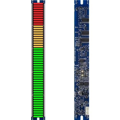 High quality VU module with peak hold function for amplitude, dynamic range and audio settings
