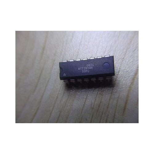 1pcs/lot ATTINY44A-PU ATTINY44A-PU -20PU V-10PU ATTINY44-20PU ATTINY44 DIP-14 In Stock