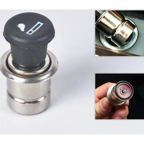 Car Cigarette Lighter Socket Auto Electronics Accessories 12V 20mm for Motorcycle Power Plug Socket Output Car Interior Parts