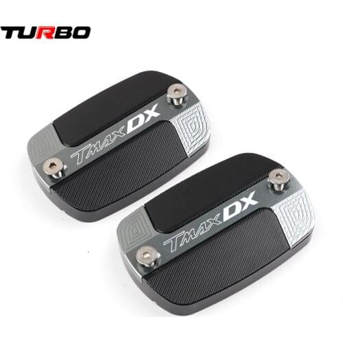 For YAMAHA T-Max 500 TMAX 500 TMax 530 SX DX 560 TECH MAX TMAX Aluminum Motorcycle Brake Fluid Fuel Reservoir Tank Cap Cover