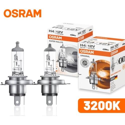 OSRAM H4 Led lampada Hi/Lo Beam HB2 9003 Car Lamps For Auto Led Car Bulbs Holagen Ampoule 12V 62204 100W 55W 3200K Universal