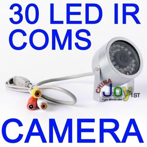 Wholesale 30 LED IR Day Night CMOS Color Video CCTV Surveillance Camera