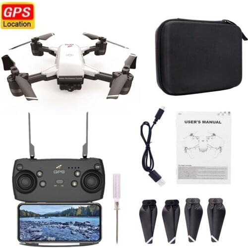 GPS Drone quadcopter With HD Camera 360Degree Surround One Click Return Automatic fixed Height Helicopter Professional Drone Toy