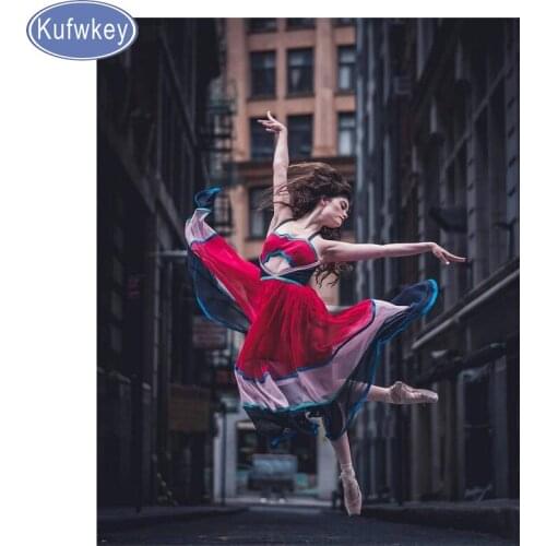 Full Square Round Diamond Painting Ballet girl Diamond embroidery rhinestones mazayka Mosaic Resin Diamond picture Cross Stitch