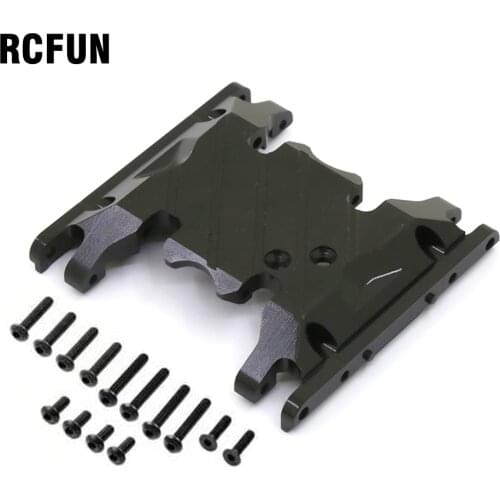 Metal Double Speed Transmission Mount Gearbox Holder for 1/10 RC Crawler Axial SCX10 II UMG10 4WD AXI90075