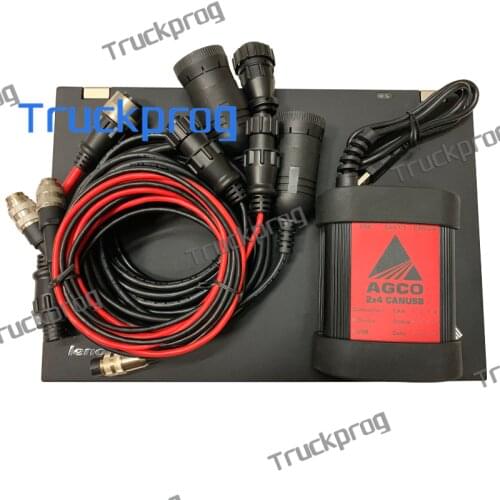 Full Set for AGCO CANUSB EDT InterfaceT420 Laptop Electronic Diagnostic Tool Heavy Duty Agricultural Diagnosis Scanner