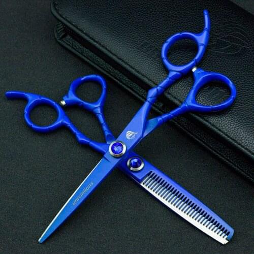 6" Stainless Steel Professional Hairdressing Scissors Salon BarberShop Scissors Cutting Scissors Thinning Shears Haircut Kit
