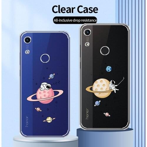 For Huawei Y6S Case Clear Phone Case For Huawei Y6S y6s Transparent Back Cover For Huawei Y6S Fashion Cute Fundas on Y6s Coque